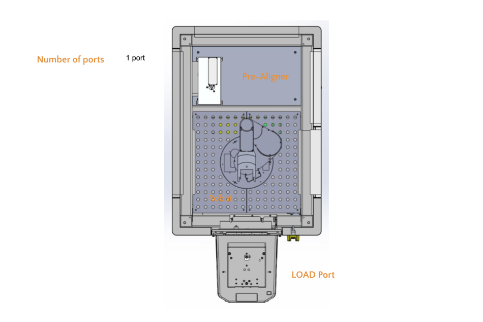 EFEM傳片機-操作介面