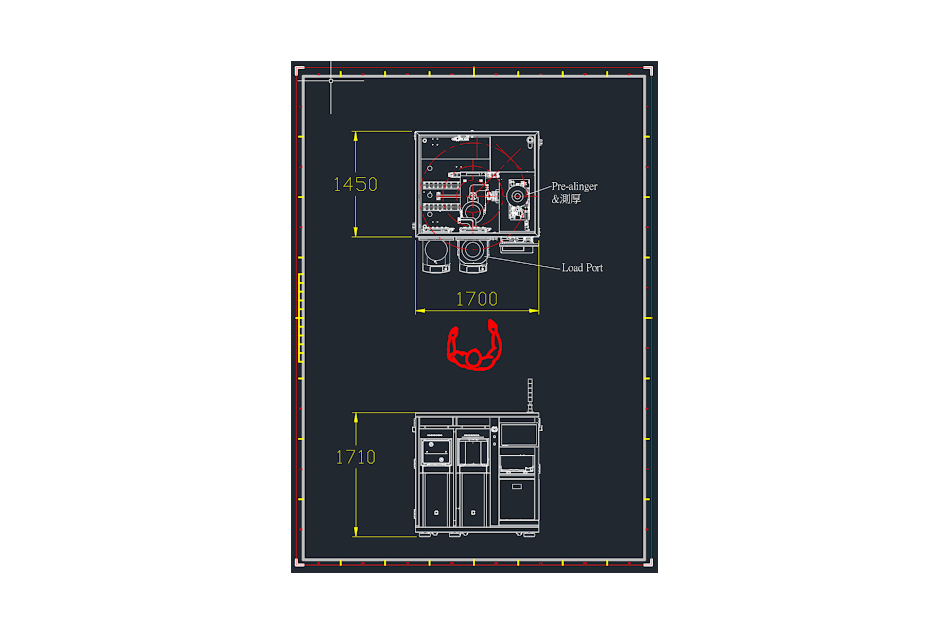 EFEM傳片機-控制面板