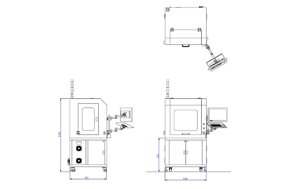 IC-雙CCD檢測機-作業畫面