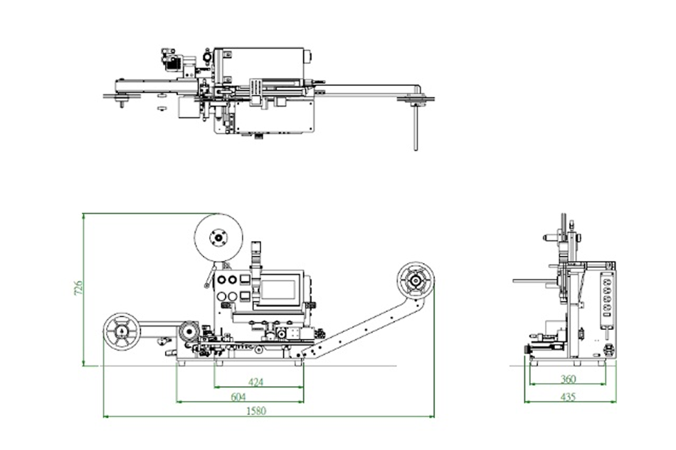 REEL桌上型重工機-設備作業畫面