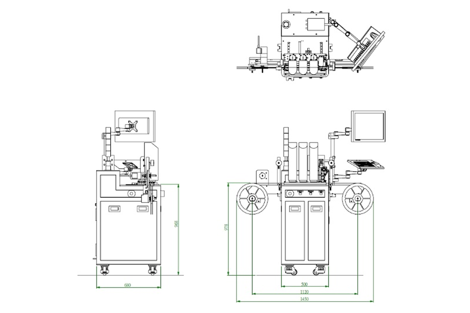 REEL載帶檢測機-作業畫面