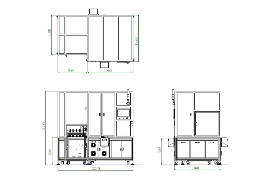 RTG002-全自動料槍穿帶機-作業畫面