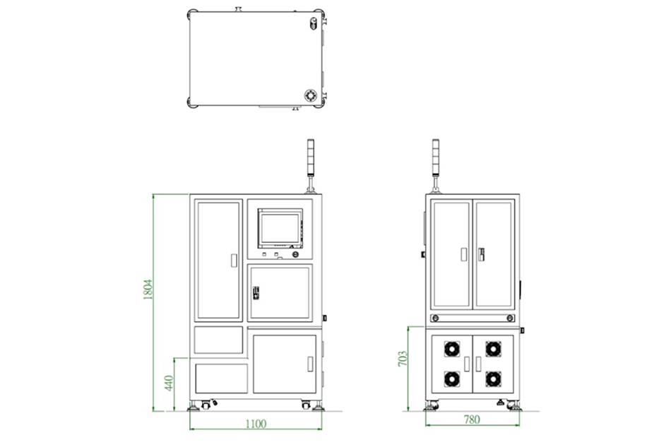 半自動穿帶機-作業畫面